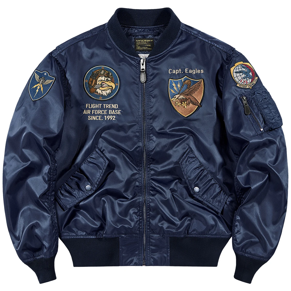 

Мужская осенняя куртка-бомбер VIP в стиле ретро с вышивкой, новая американская повседневная бейсбольная куртка, модная свободная верхняя одежда для пар