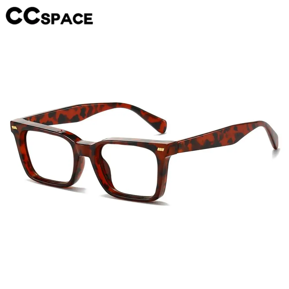 R57201 Square Reading Glasses Dioptric +50 +100 +150 +300 Men Women Popular Rivet Optical Presbyopic Spectacles