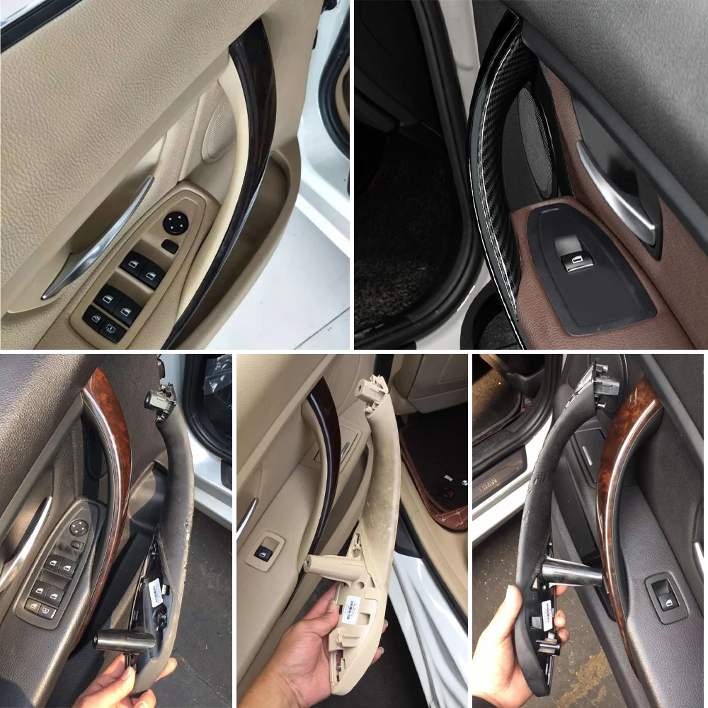 Car Door Handle Inside Pull Trim Cover For BMW 3 4 Series M3 M4 F30 F31 F32 F33 F34 F35 F36 F80 F82 F83 316d 318d 320d 325d