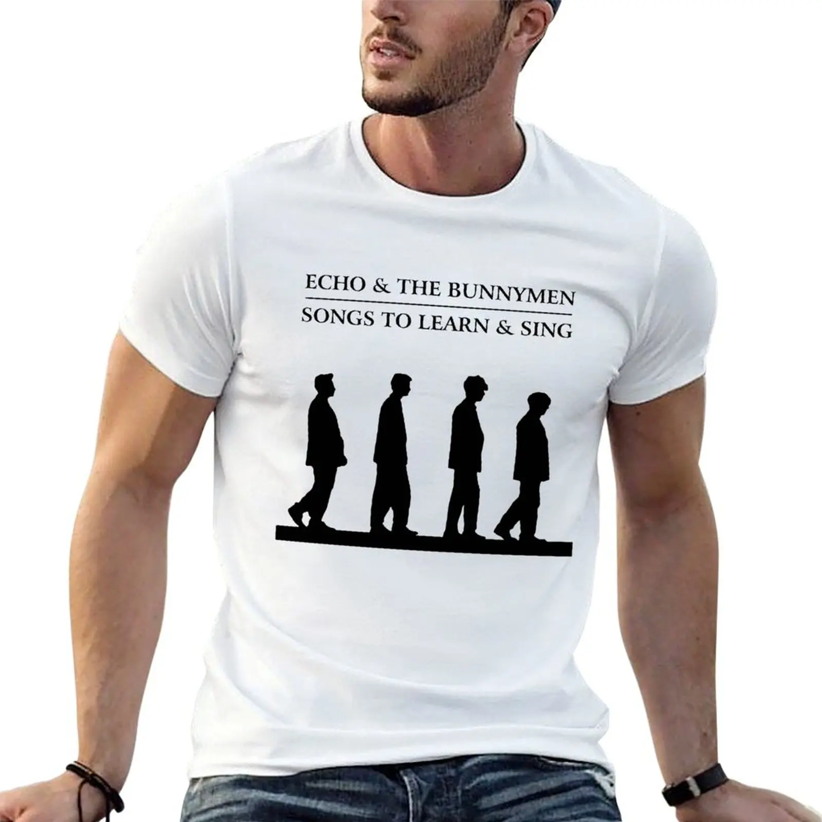 

Love Echo Art & The Bunnymen Songs To Learn & Sing T-Shirt man t shirts graphic T-Shirt