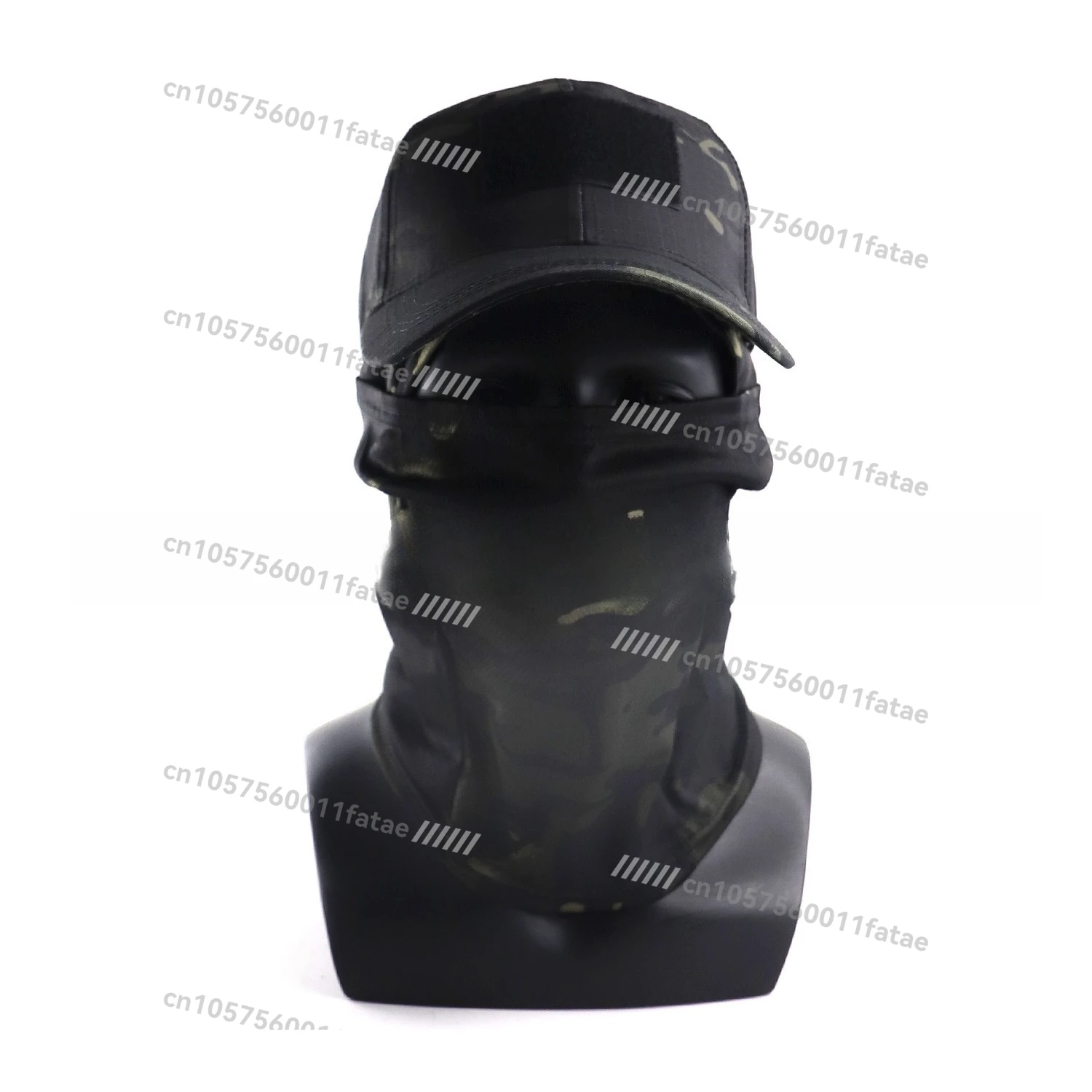 قبعة بيسبول مموهة للاستخدام الخارجي، مجموعة قناع واقي من الشمس تكتيكي للمروحة العسكرية، قبعة صيد #4