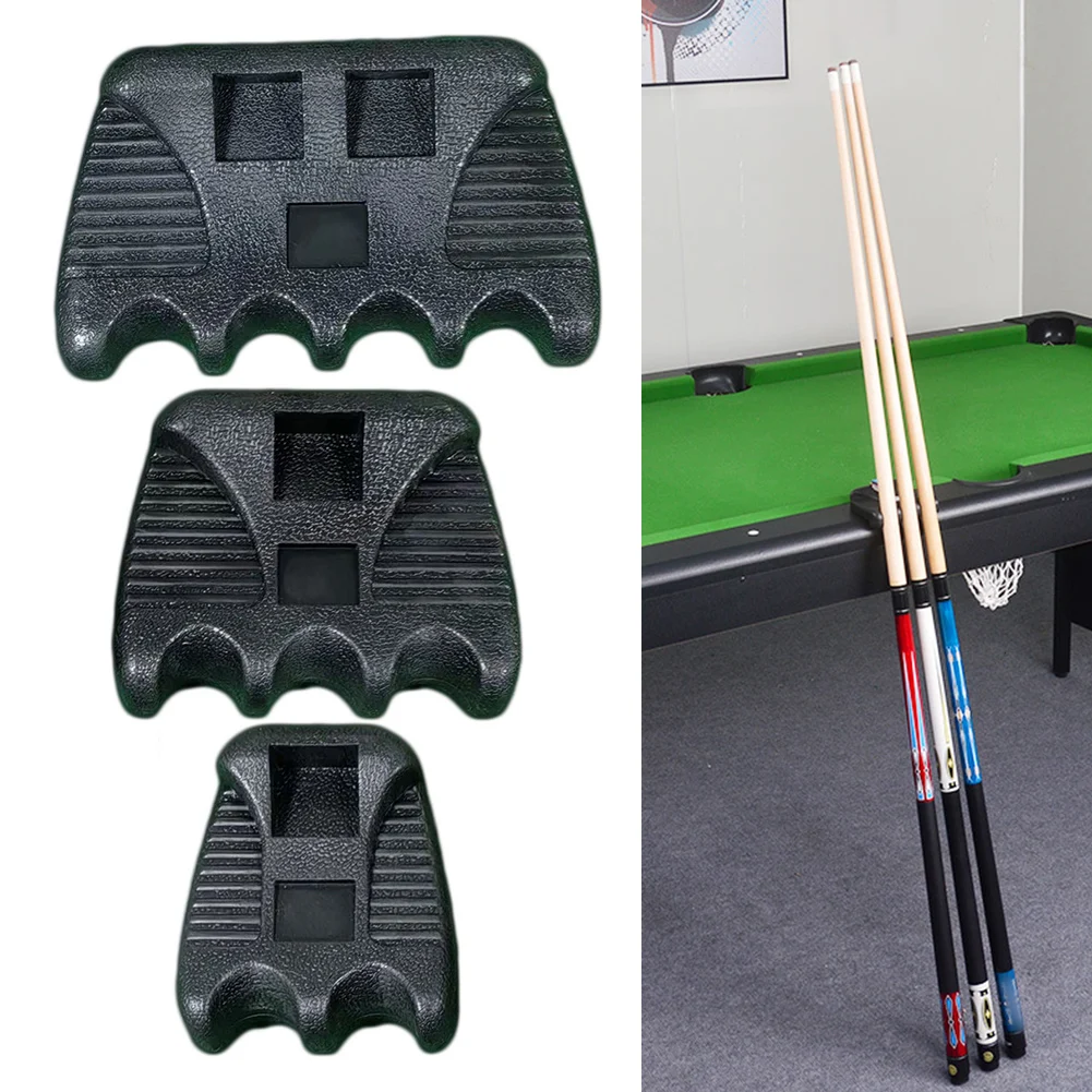 

Billiard Cue Holder Plastic Stand 2/3/4-Hole Space-Saving For Billiard Hall Pool Snooker Billiards Holder Billiard Accessories