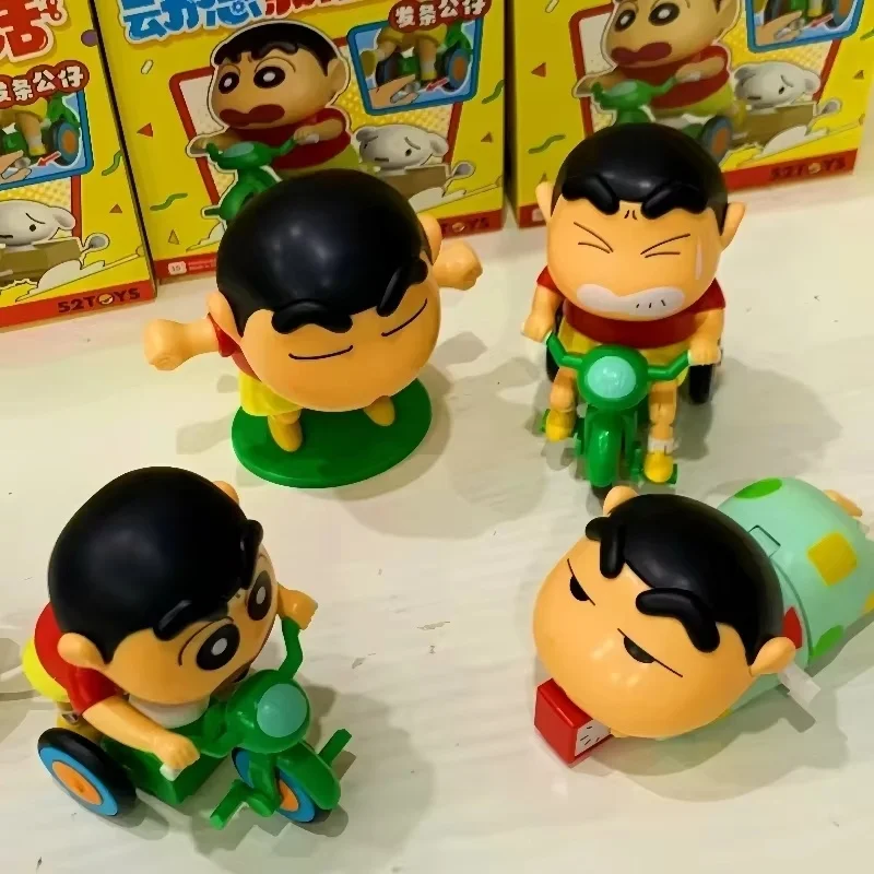 Crayon Shin-Chan Blind Box Dynamic Shin-Life Series Toys Mystery Box Mistery Caixa Action Figure Surpresa Model Birthday Gifts