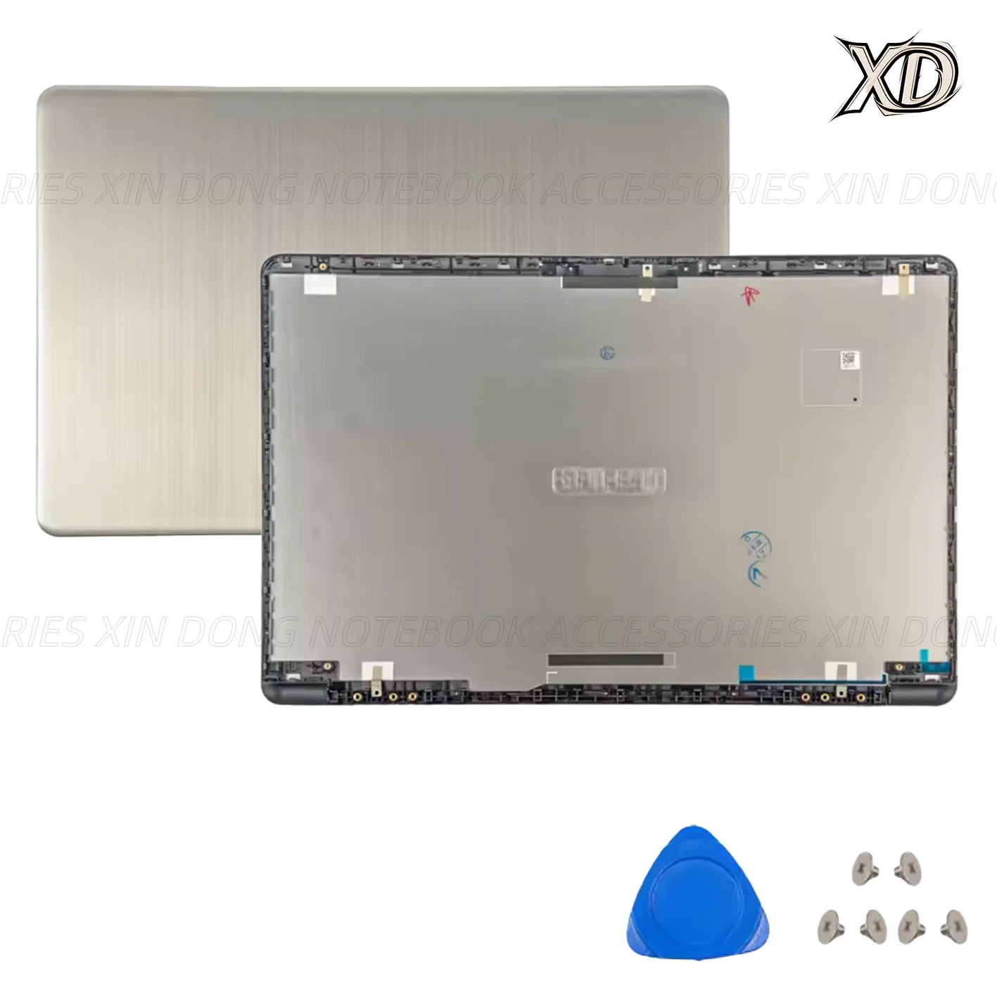 NEW Metal Case For VivoBook S510U A510 A510U X510 F510U S510 F510 LCD Back Cover Laptop Housing Case Hinges Hingecover 15.6inch