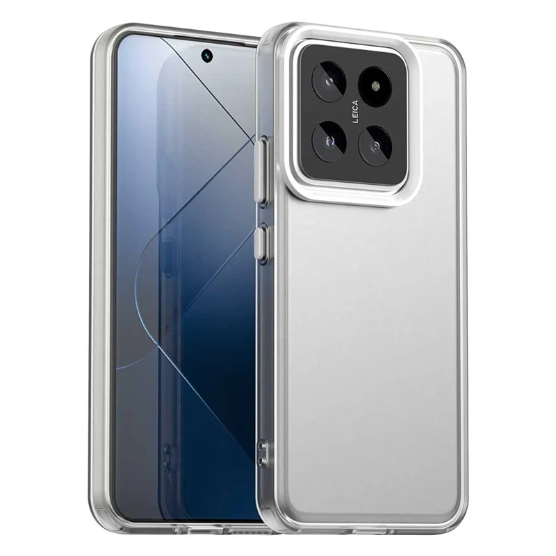 Doces fosco caso de telefone para xiaomi 14 celulares capa traseira para xiaomi 14 pro 14 ultra à prova de choque pele amigável sentir чехол funda