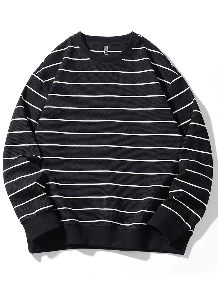 

Мужская толстовка оверсайз с длинным рукавом, очень большого размера, модная, для полных мужчин, свободного кроя, весна-осень, комфортная