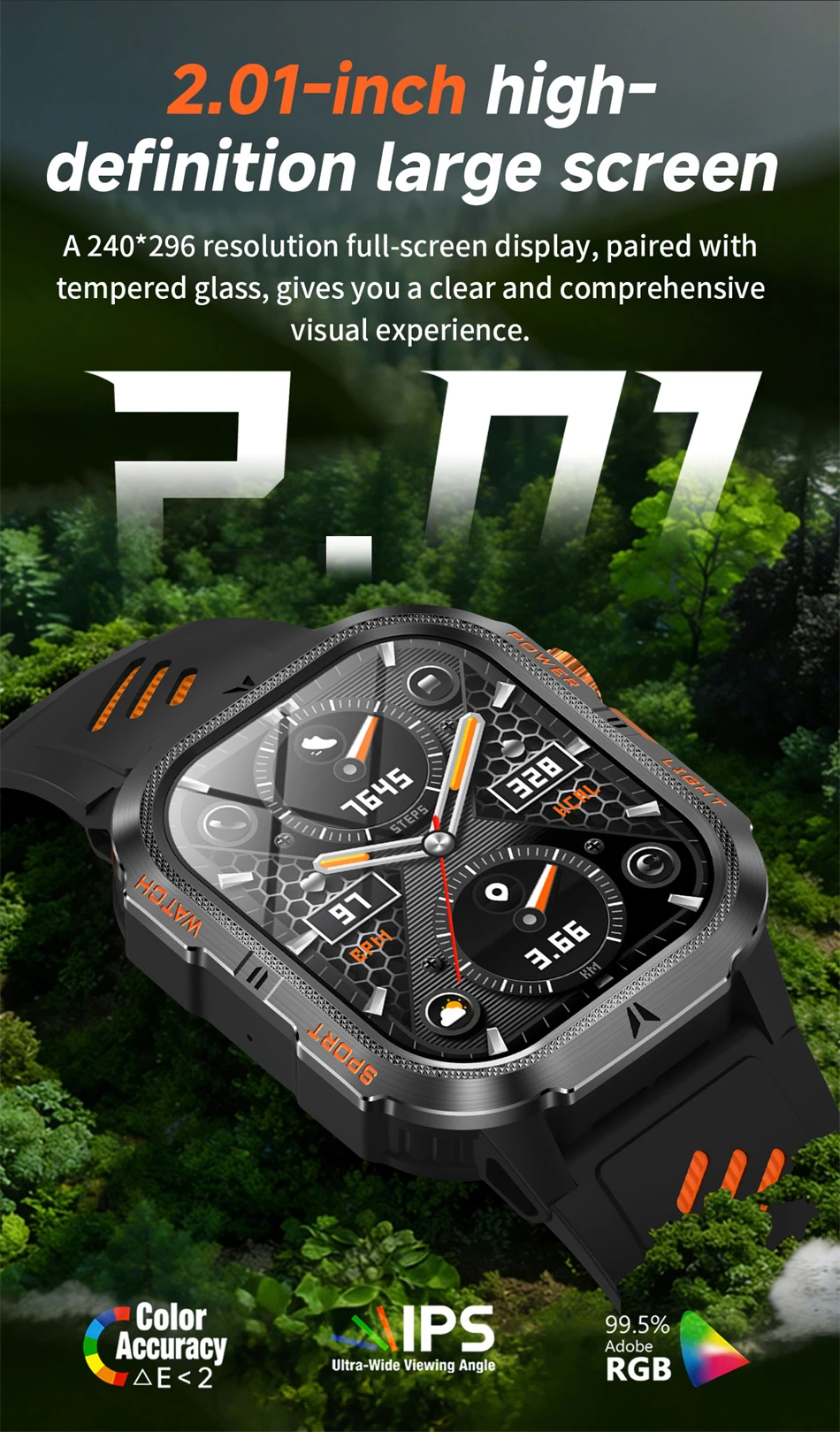 Men Smart Watch With Gps And Bluetooth Calling Amoled Display_voghion.com