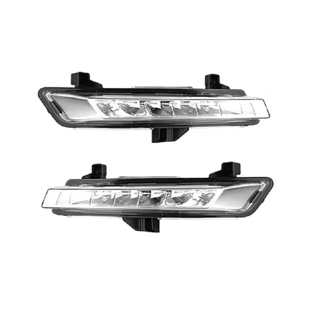 

1 пара переднего бампера, противотуманные фары, дневные ходовые огни для Renault Clio IV 4 2016 2017 2018 2019