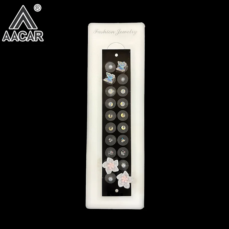 

Fashion Butterfly Flower Ear Point Stickers Ear Pressure Patch Rhinestone Acupuncture Auricular Ear Stickers Massager