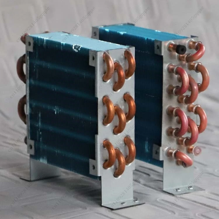 CP3X6X120 Mikro-Mini-Kondensator, luftgekühlter Kupferrohr-Rippenkühler-Verdampfer mit 120 Einzellüftern – Detail 3