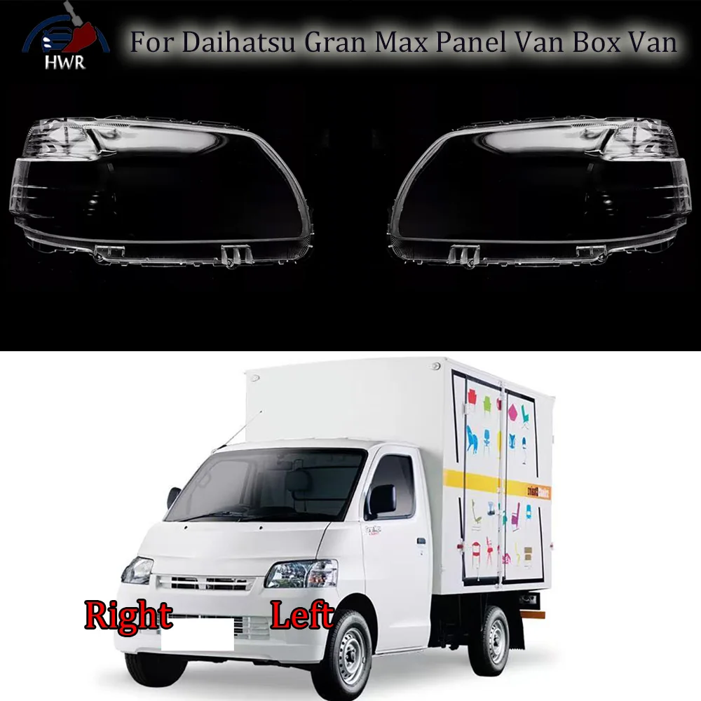 

For Daihatsu Gran Max Panel Van Box Van Headlamp Cover Transparent Lamp Shade Shell Lens Plexiglass Replace Original Lampshade
