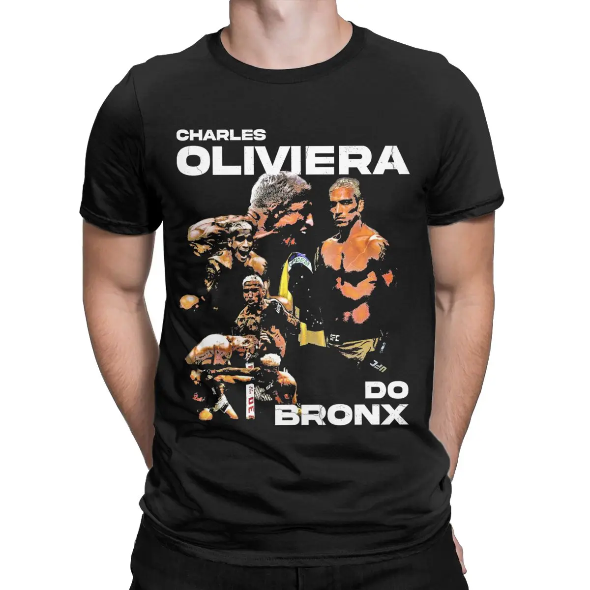 All Seasons Men Women Do Bronx Charles Oliviera Vintage Shirt Apparel Cotton T-shirt Clothing Vintage Tee Shirt