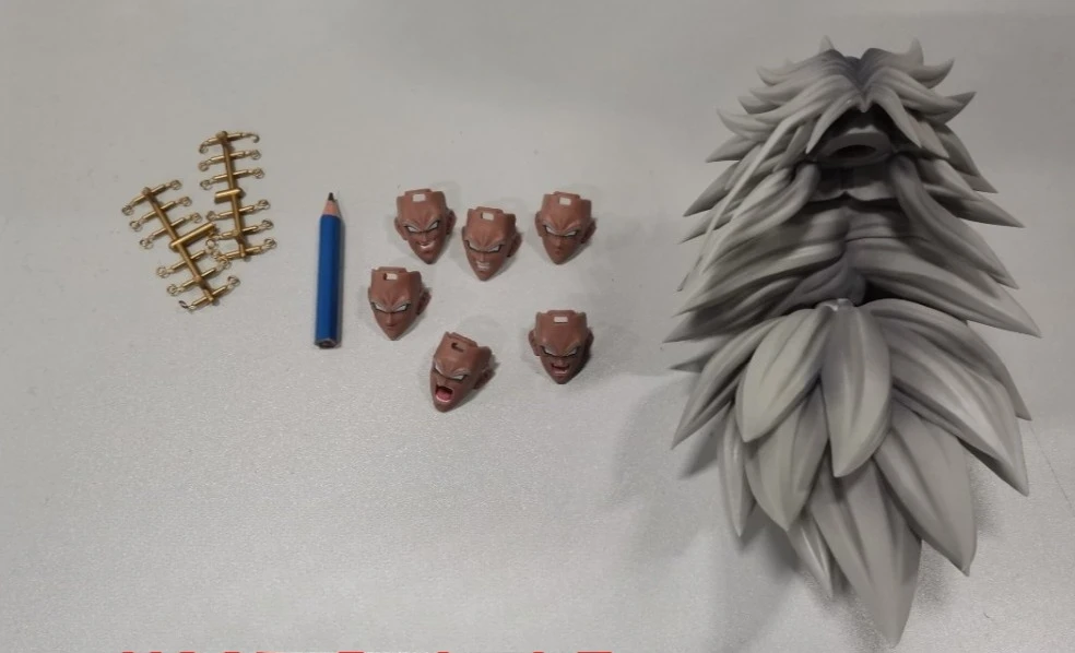 

Buy without shipping [Brand New] Saiyan 4 Broly MA11L White Hair Model Anime Figurine Toy