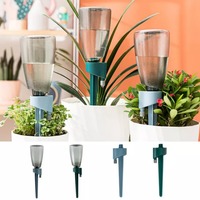 Adjustable Plant Self Watering Spikes Automatic Drip Irrigation System for Indoor Outdoor Gardening Fits Bottles Garden Tool