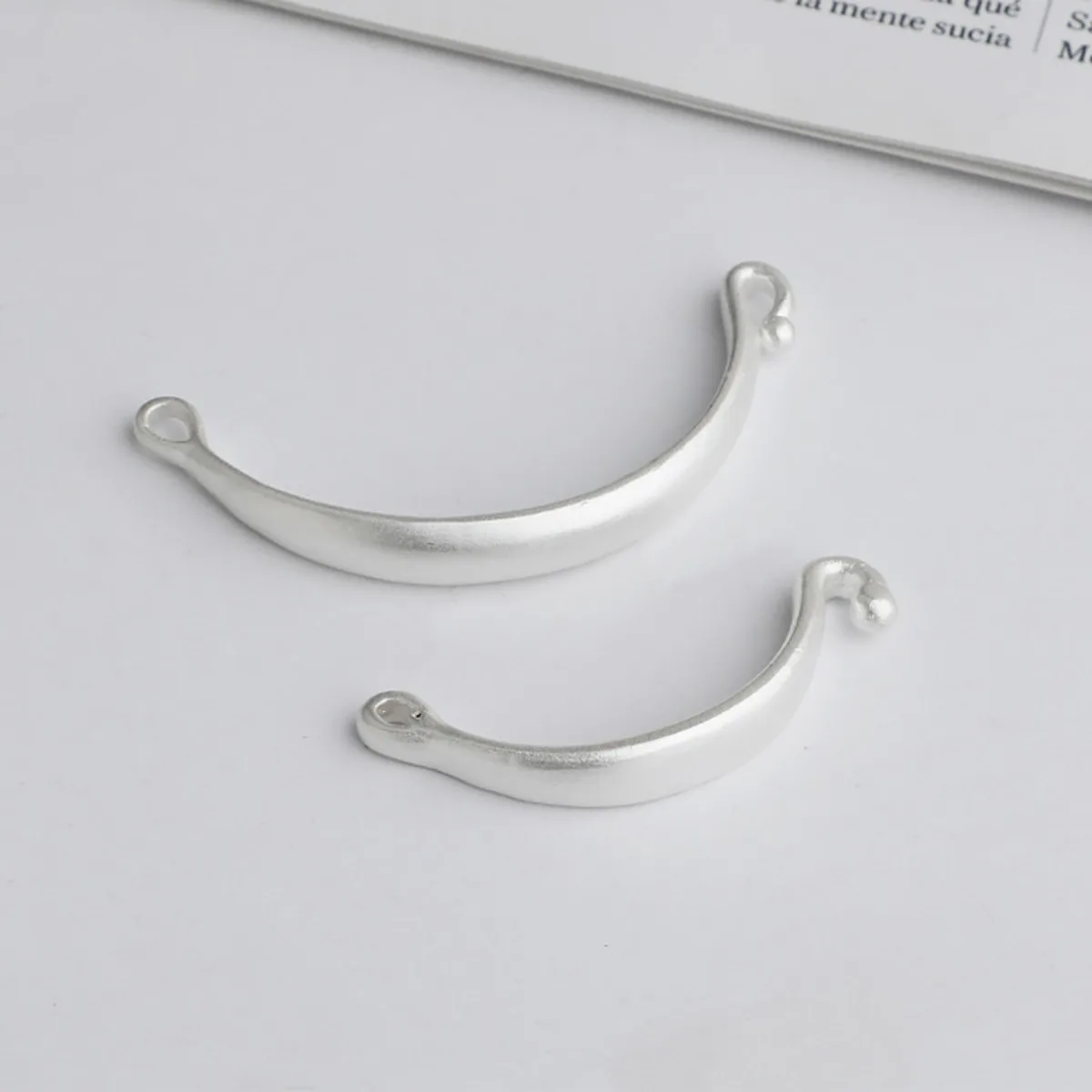 

1pc Solid 999 Sterling Silver Half Bracelet for Jewelry Making 2 Sizes to Choose