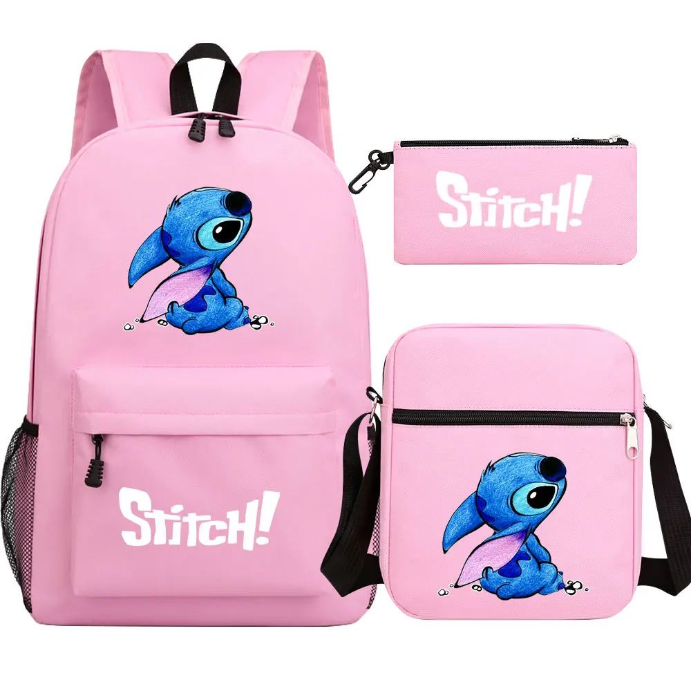 Stitch Children School Bags Orthopedic Backpack Kids School Boys Mochila Infantil Catoon Bags