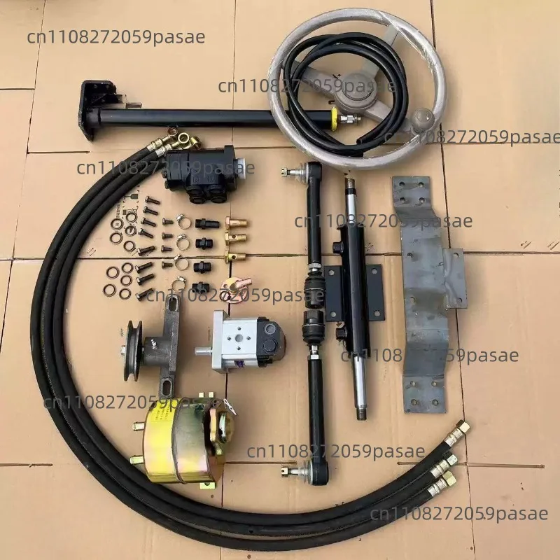 Hand-operated Four-Wheel Hydraulic Steering Kit, Power Steering, Agricultural Machinery Parts