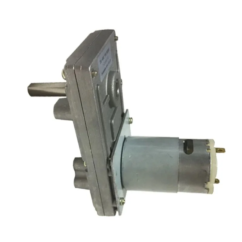 High Torque 7 Shaped DC Deceleration Motor 12V 24V Reversible Swing Head DC Motor For Automated Machinery Projects