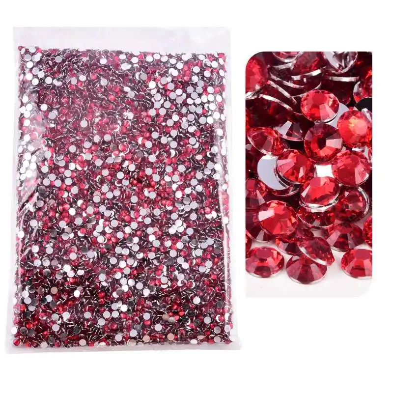 5000/10000 Stück Nicht Hot Fix Strasssteine 2/3/4 mm Harz Flatback Kristall Strass DIY Nail Art Schmuck Kleidungsstück Dekorationen zum Aufkleben – Detail 3
