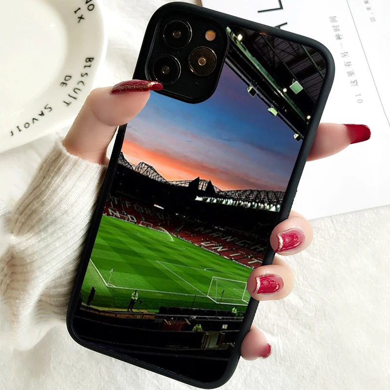 5 5S SE 2020 Phone Cover Case for iPhone 6 6S 7 8 PLUS X XS XR 11 12 13 MINI 14 PRO MAX Rubber Silicone Manchester Old Trafford