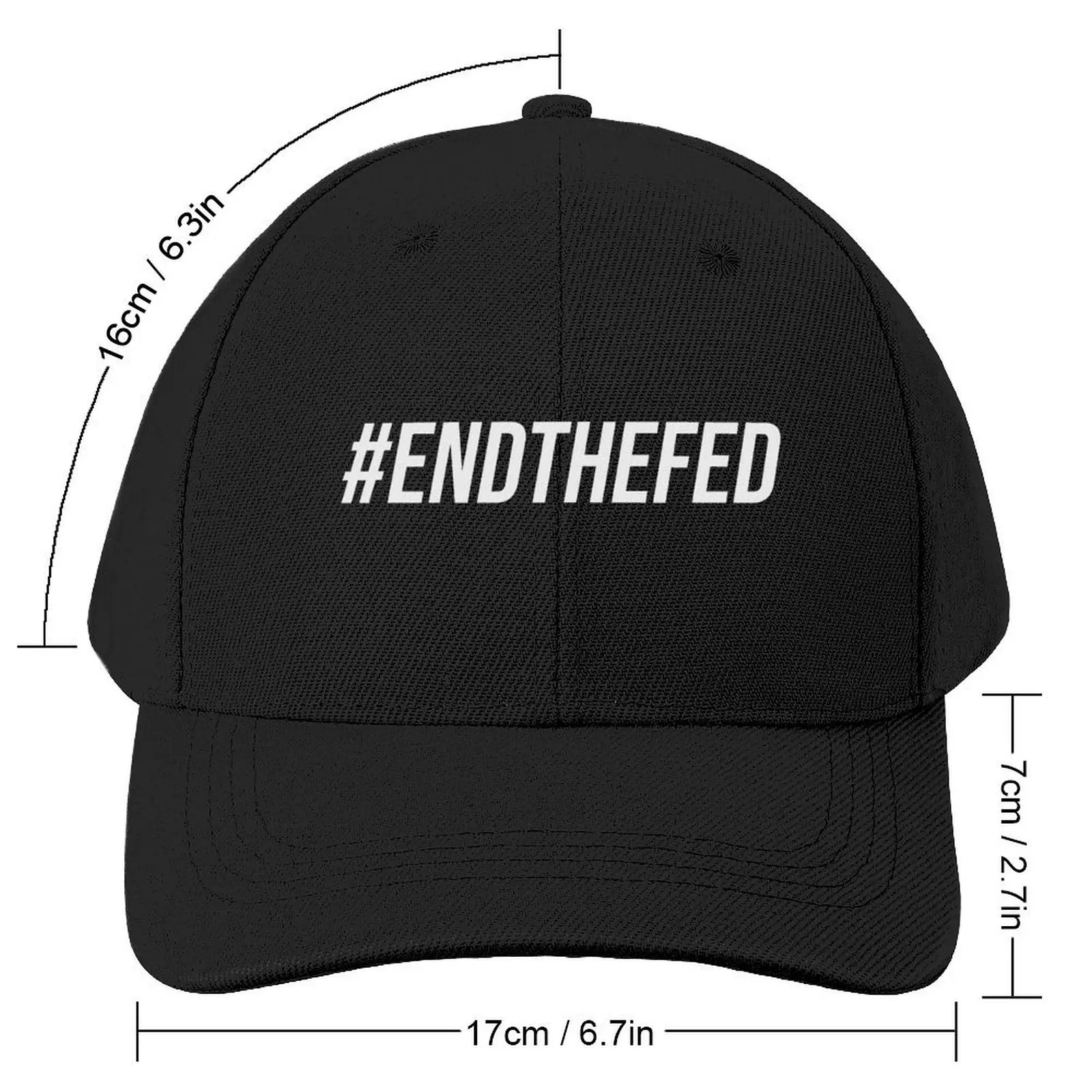 #ENDTHEFED Baseball Cap New Hat party Hat Women Beach Fashion Men's