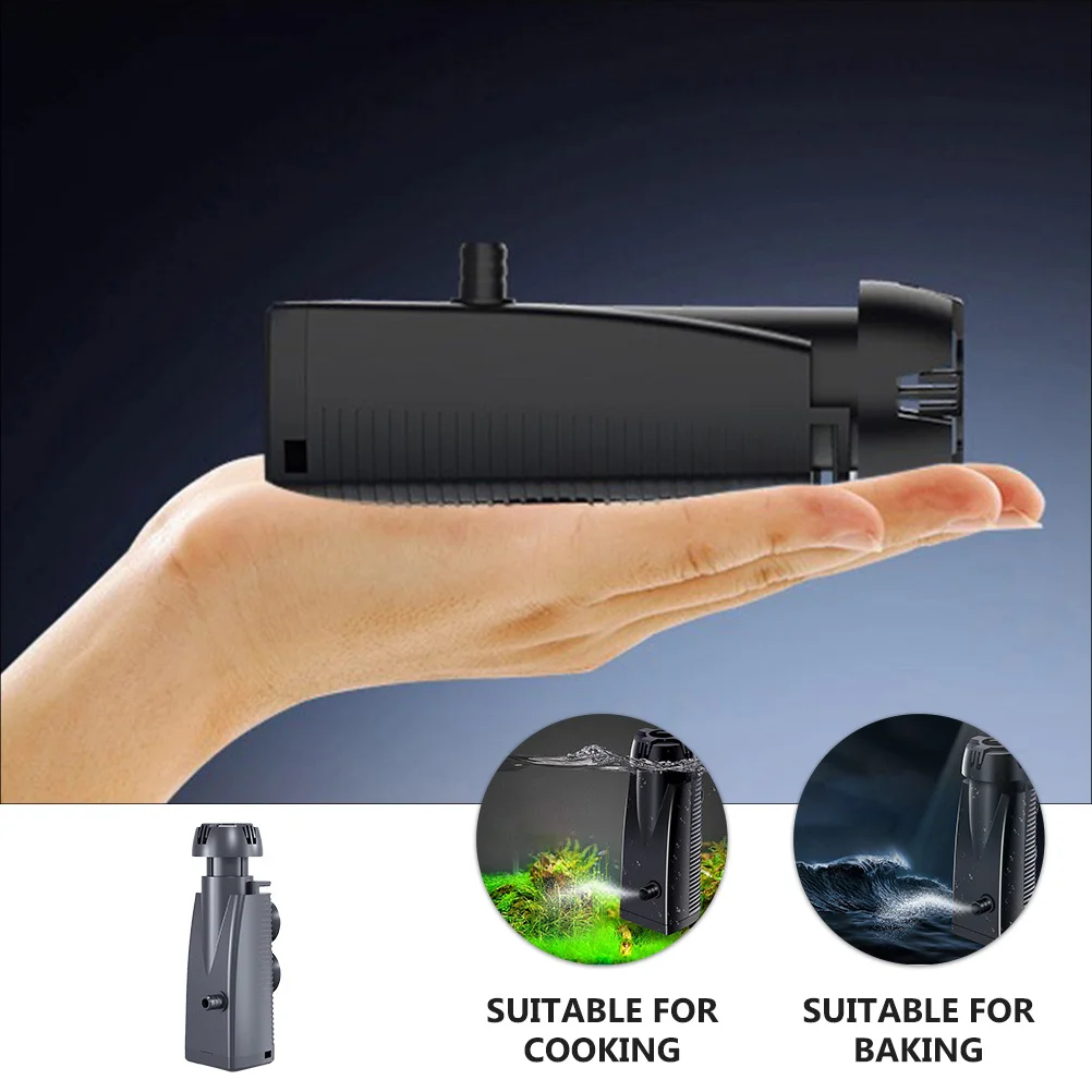 

Aquarium Surface Skimmer with Suction Cup Oil Film Remover for Fish Tank Efficient Oil Removal Filter Electric Water Tank