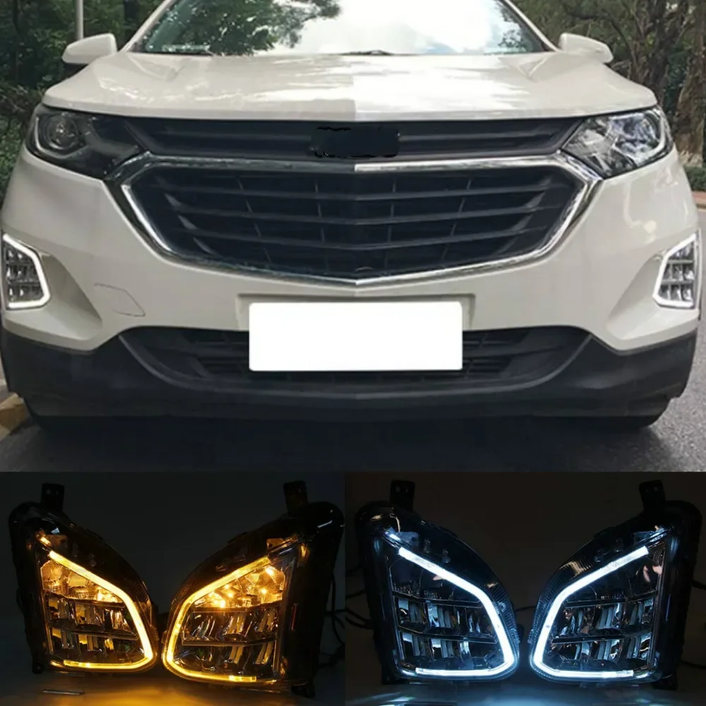 

For Chevrolet Equinox 2018 2019 2020 fog light headlights daytime running light fog lamps halogen foglight fog lamp