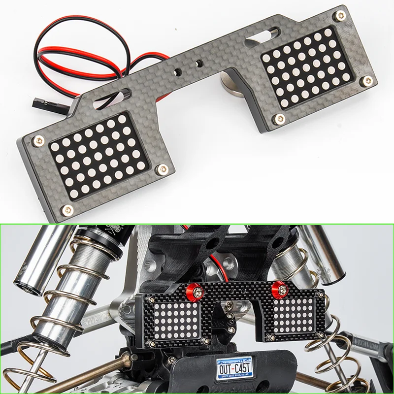 rcカー用led-74vシミュレーションレッドテールライトパイロットライト、1-5-arrma-kraton-4x4-8s-blx-exbブラシレスモンスタートラックカー対応