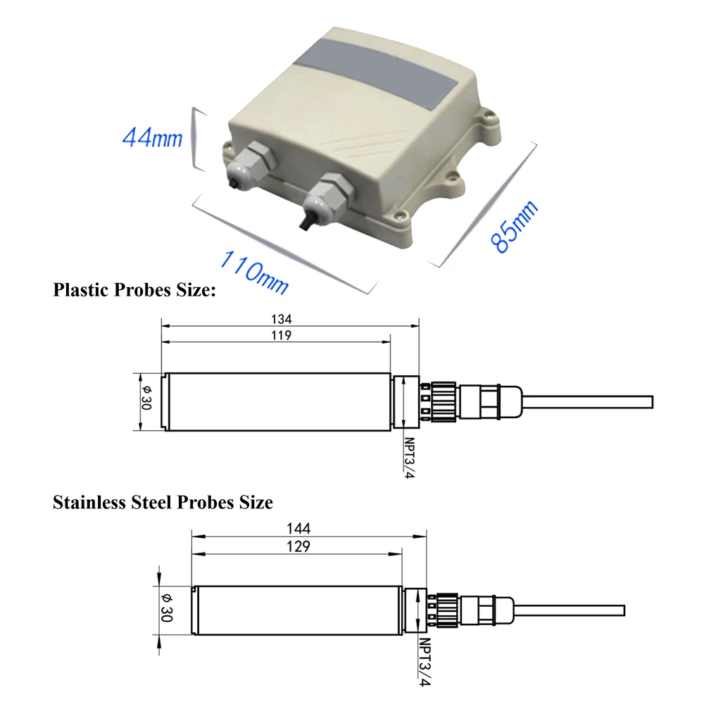 Water Turbidity Sensors Industrial Sludge Concentration Meters Sewage Suspended Solids Turbidity Meters Liquid Analyzers