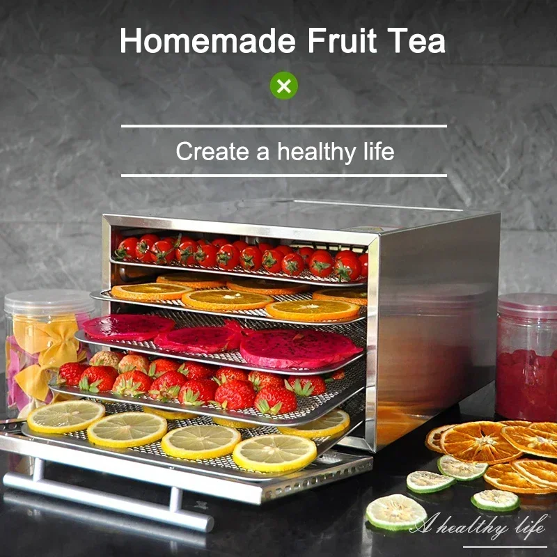 5 ชั้นไฟฟ้า Dehydrator ผลไม้เครื่องเป่าอาหารในครัวเรือนสัตว์เลี้ยงขนาดเล็กขนมขบเคี้ยวไก่ Dernky อาหาร dehydration Air Dryer