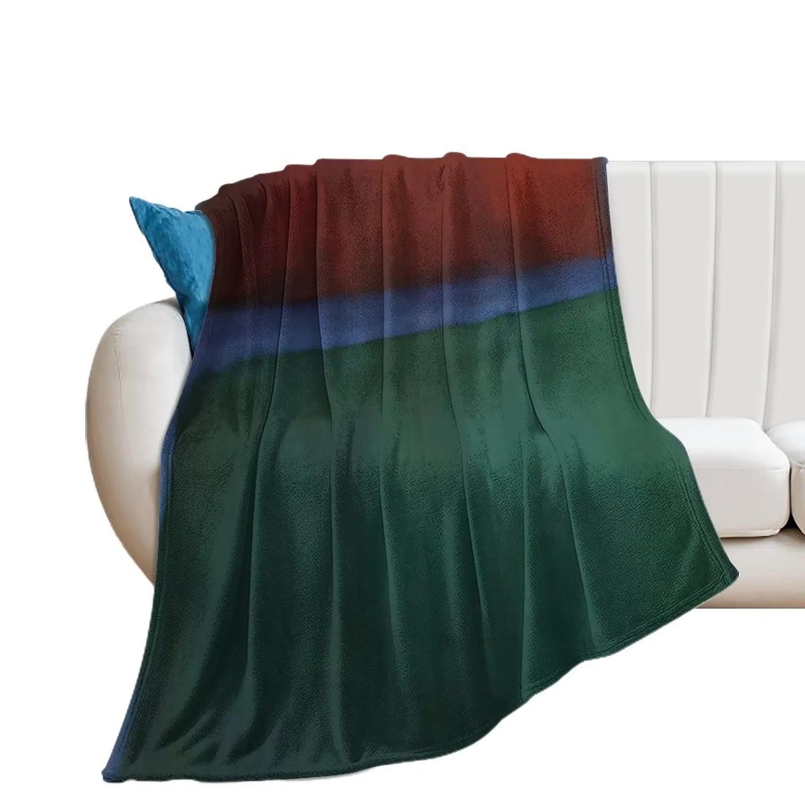 Mark Rothko - Earth and Green - 1955 Throw Blanket Sofa Throw For Decorative Sofa Blankets