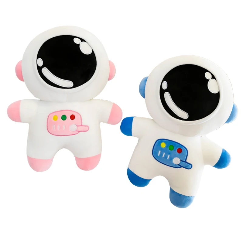 25/40cm Spaceman Plush Doll Elastic Cute Cartoon Space Astronaut Stuffed Rag Toy Soft Cushion Gift For Kids Girls