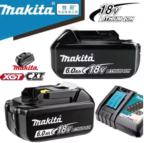 

100% brand new original genuine 6A5A18V Makita Lithium-ion battery suitable for tool BL1830B BL1850B BL1850 BL1840 BL1860 BL1815