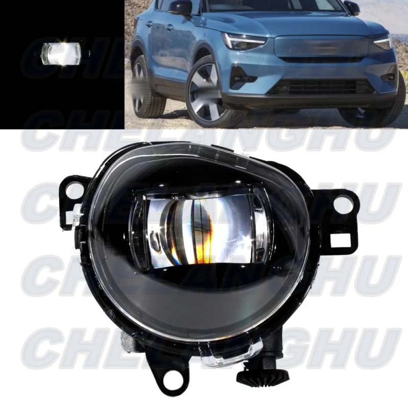 For Volvo C40/Recharge S90 V90 Cross Country XC40/Recharge XC90 2022 2023 2024 Right Side Front Bumper LED Fog Light Lamp