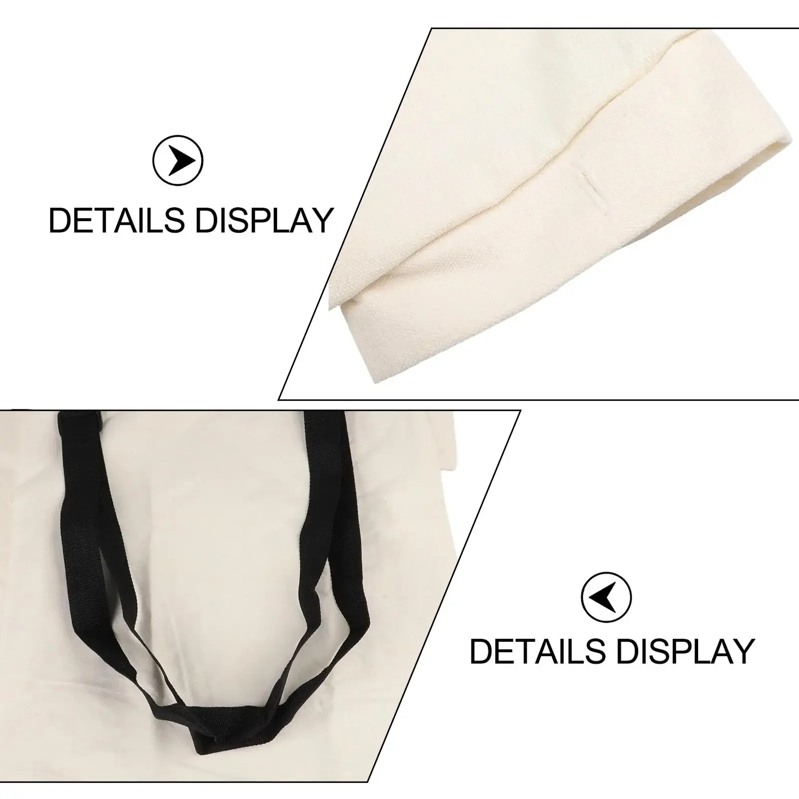Leaf Blower Vacuum Bag Leaf Collection Bag Bottom Zipper Replacement Bags For 108-8994 127-7040 51599 51602 51609 51592 51574