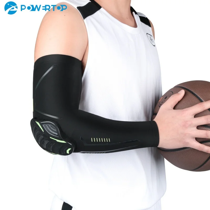 

1PCS Sports Stretch Honeycomb Arm Guard Anti-Collision Pressure Elbow Cover Pad Fitness Armguards