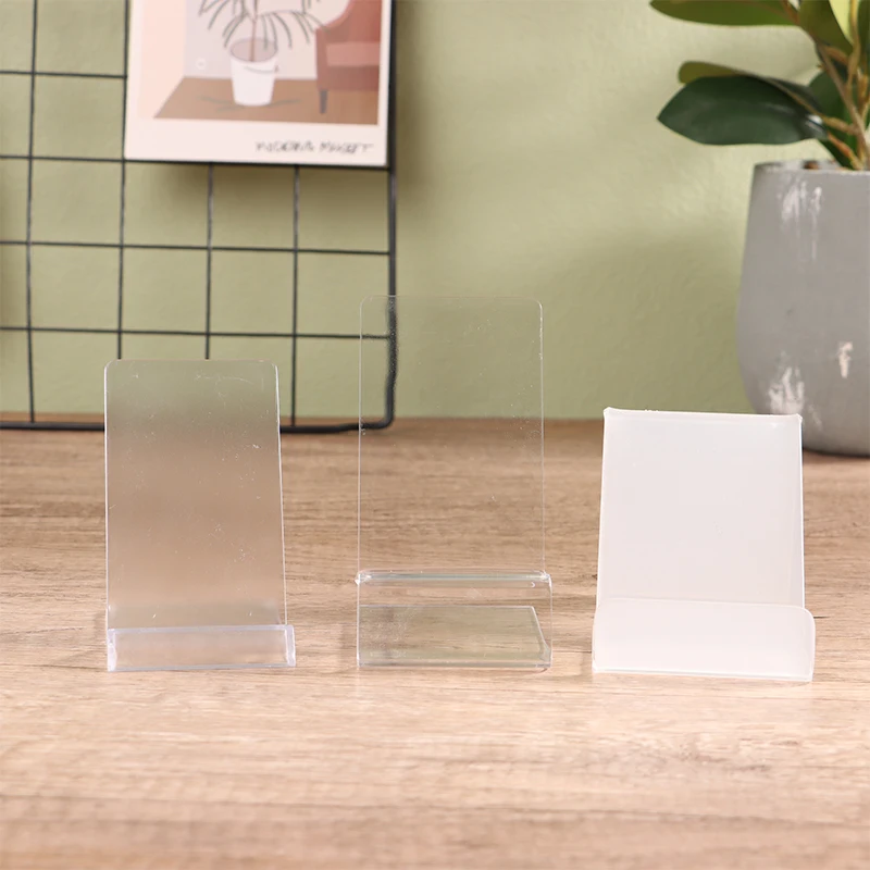Clear Acrylic Phone Mount Holder Mini Portable Display Stand Rack Stand for Cell Phone Display