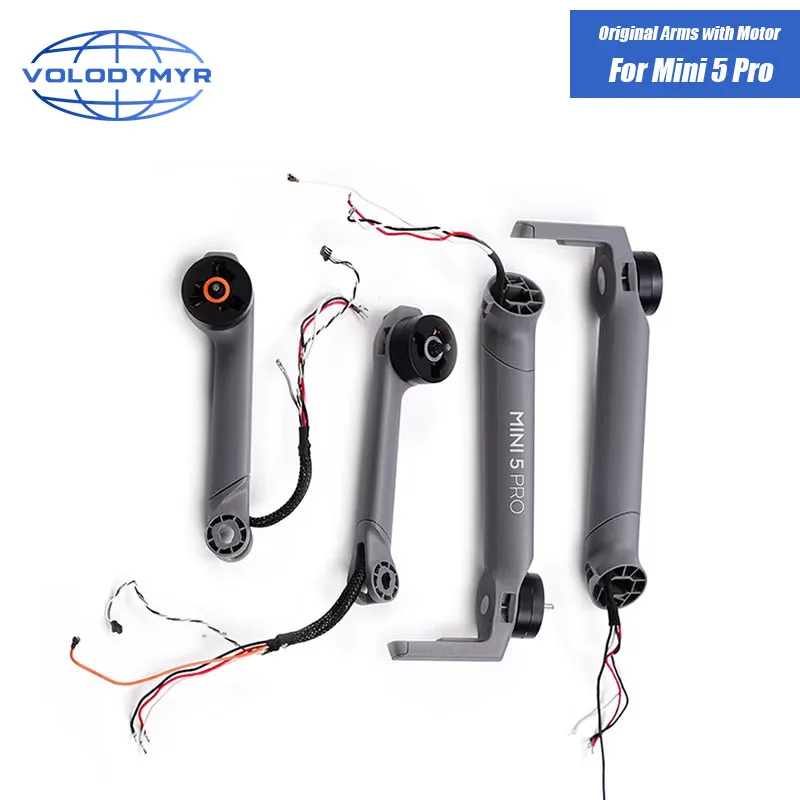 

VOLODYMYR Original Motor Arms for DJI Mini5 Pro Left Right Front Rear Arm with Motors for DJI Mini5 Pro Drone Repair Spare Parts