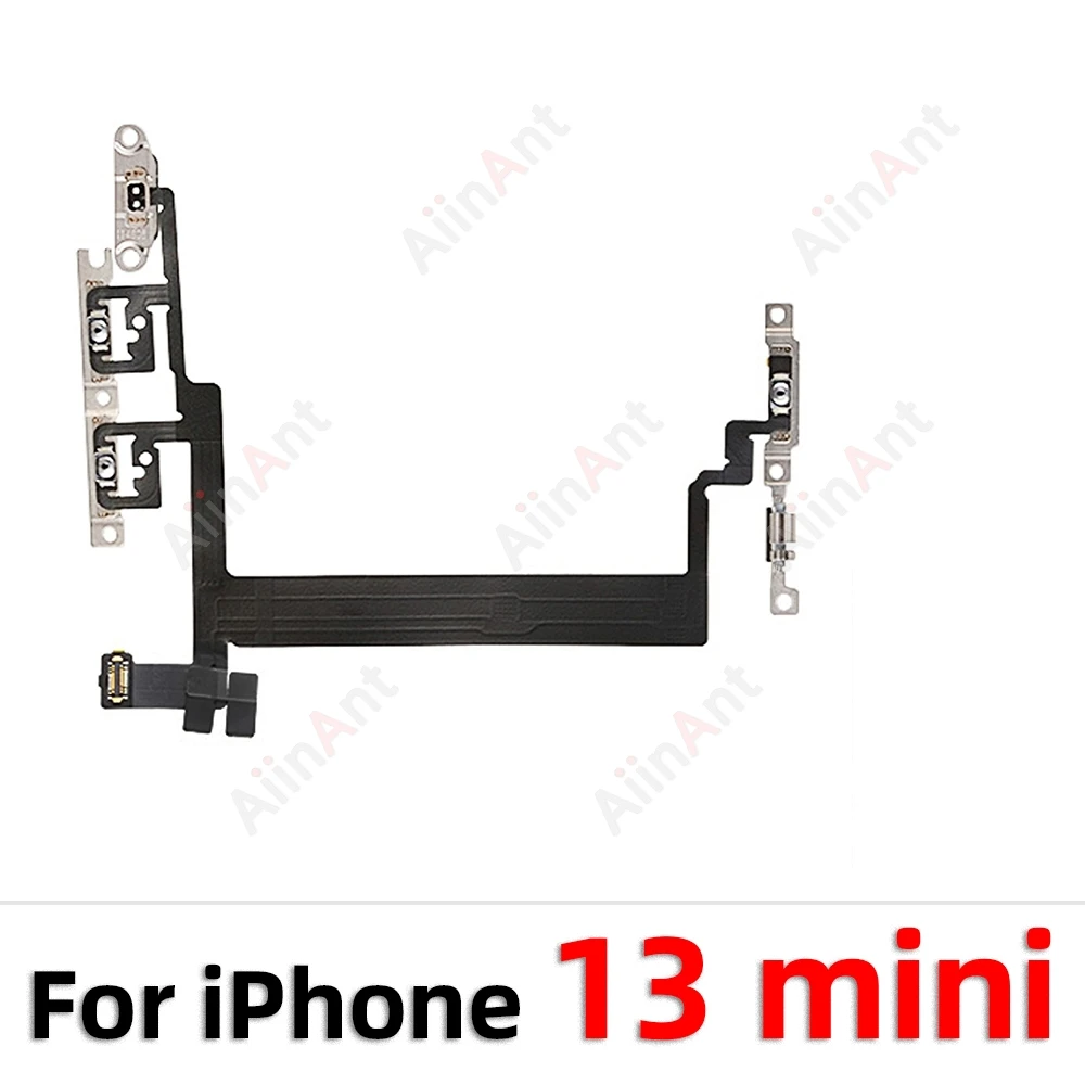 AiinAnt iPhone 12-15 Pro Max 用電源ボタンケーブル