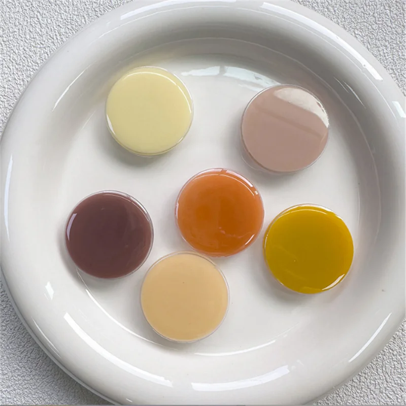 

Прозрачная однотонная глянцевая подставка для мобильного телефона, складная поддержка Tok для IPhone 14 15 16, аксессуары для планшетов, подставка-держатель