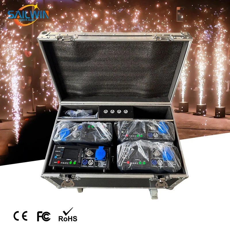 CE 1500W Portable Battery Pack UPS For Cold Spark Machine Waterfall Spark Granule Sachets TI Powder Stage Effects