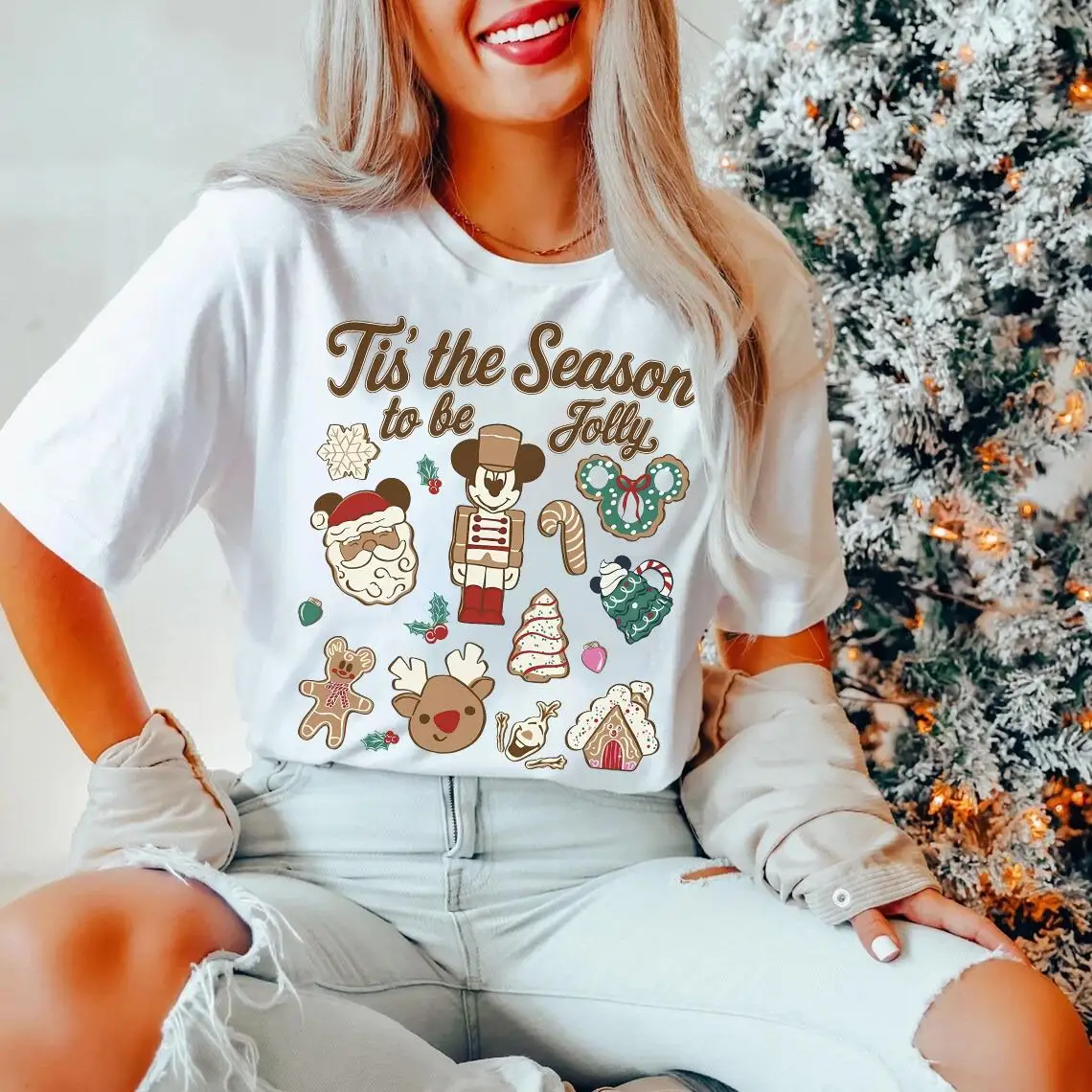 

Disney Mickey Gingerbread Christmas It's The Season for Fun! T-shirt, Disney Gift, Disney Mickey's Very Merry Christmas Party