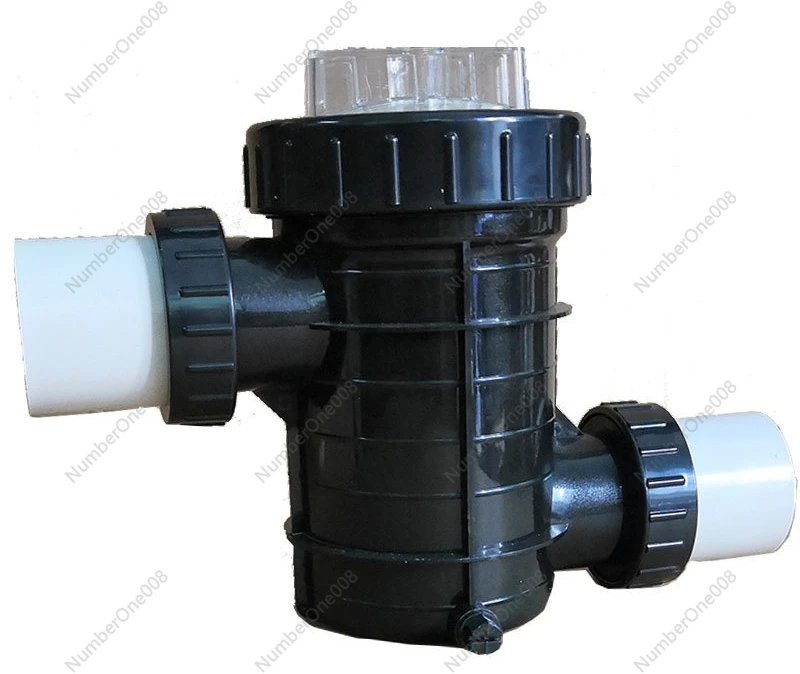 

Plastic Hair Catcher Filter DN50 Drain Strainer for Salon Pet Grooming Pool Drainage System