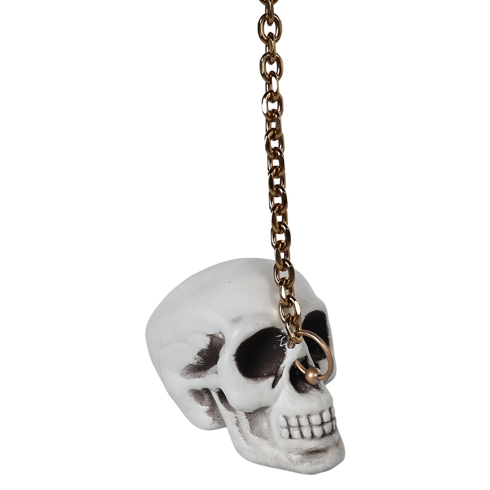Bloodlines Skull Head เครื่องประดับคอสเพลย์ภาพยนตร์ Final Destination 6 เครื่องแต่งกายผู้ใหญ่ของขวัญ Key Chain ปาร์ตี้ฮาโลวีนชุด