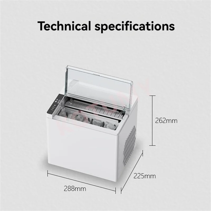

ZB-12Z Тип Льдогенератор Бытовой Летний Офис Портативный Общежитие Полностью Автоматический Коммерческий Льдогенератор