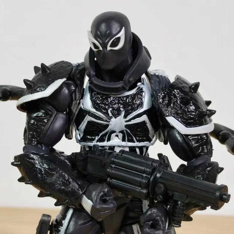 

16 см фигурка Marvel Agent Venom, экшн-фигурка Револьтех, фигурка, украшение, коллекция, фигурка, модель игрушки, детский подарок на день рождения