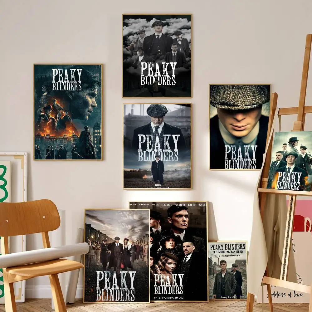 Peaky Blinders TV Play Whitepaper Poster HD Quality Poster W