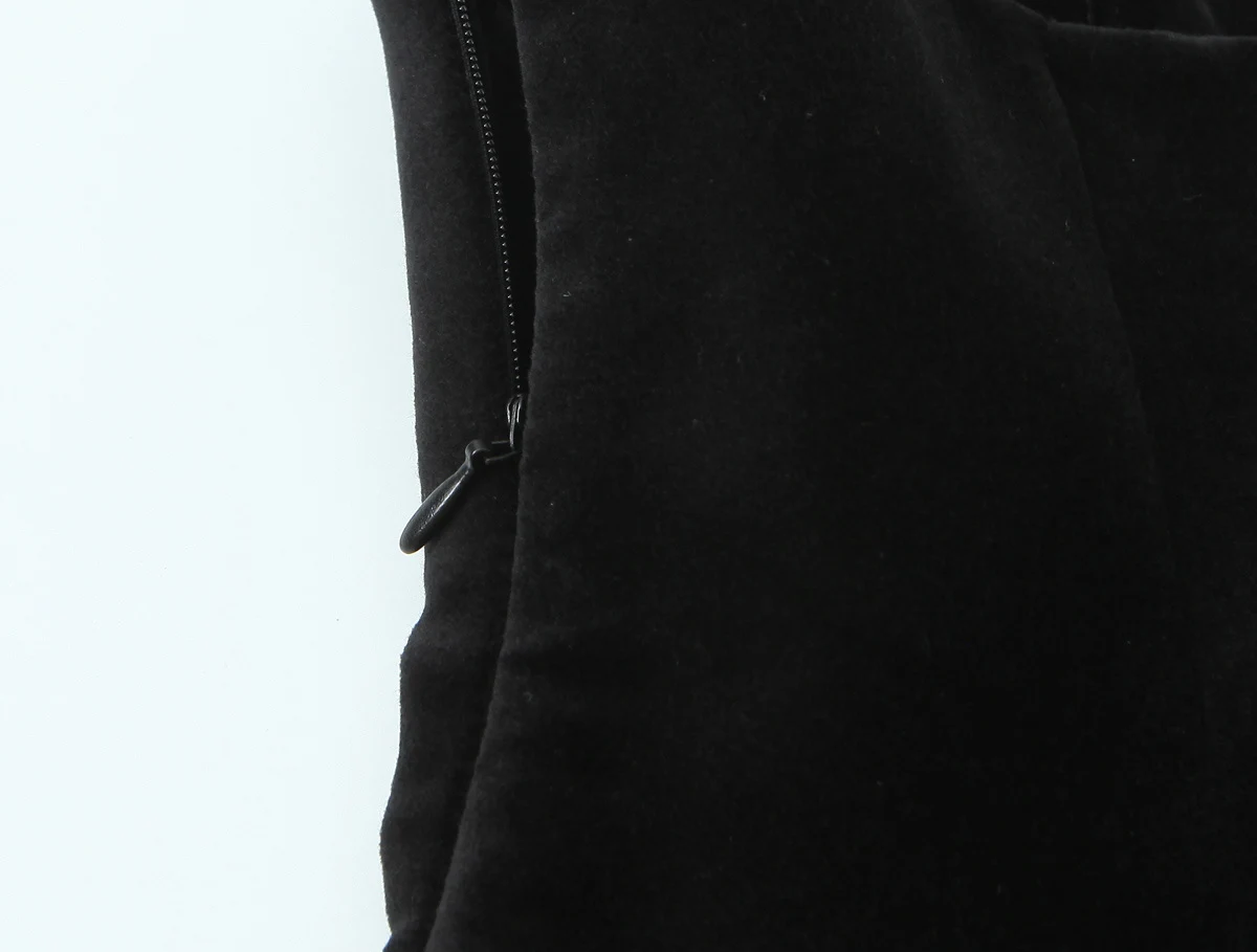 Europäischer und amerikanischer Stil Herbst neue Damenbekleidung Temperament Slim Fit Baldachin Panasonic Swing dünnes Hosenträger-Kurzkleid