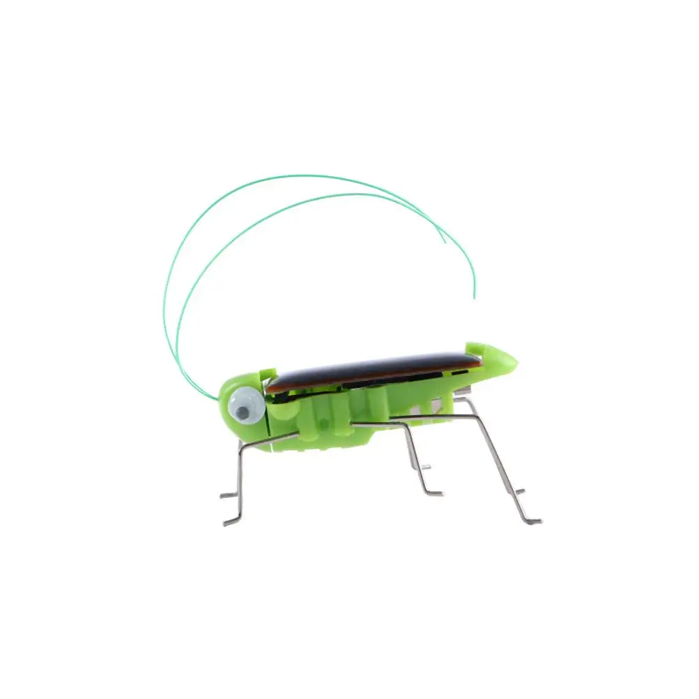 Novelty Mini Toy for Baby for Children Solar Power Grasshopper Solar Grasshopper Solar Energy Cricket Solar Power Insect