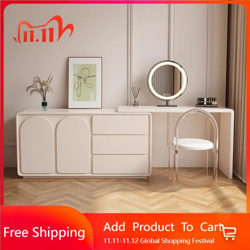 

Современный туалетный столик для макияжа, белый ящик для хранения в спальне, стул, туалетный столик, кабинет, дерево, Mesa De Maquillaje, модная мебель